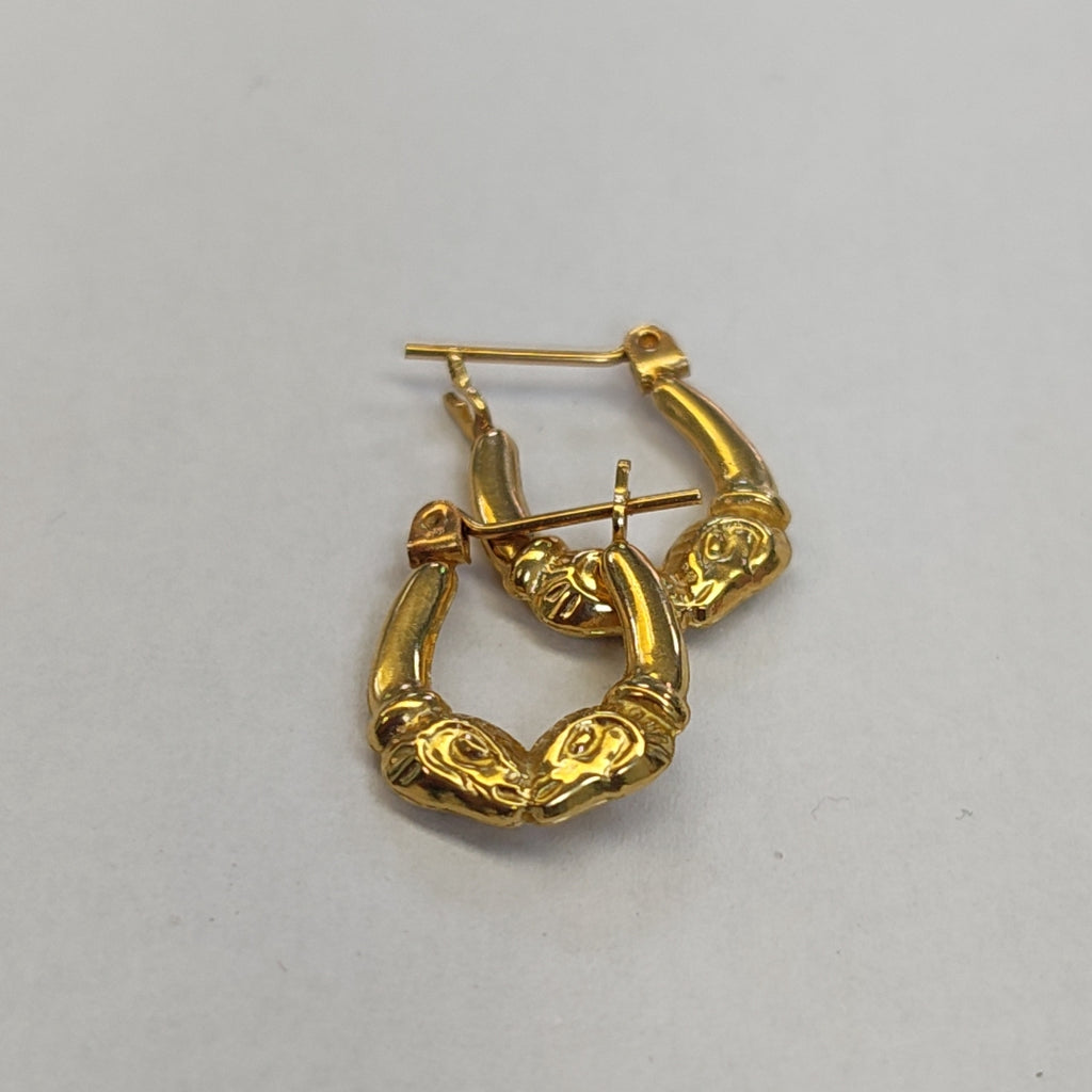 ARRACADAS PAR ORO 14 K 1,10 GRMS (SEMINUEVO)