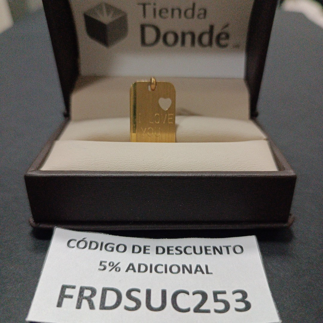 DIJE ORO 10 K 2,80 GRMS (SEMINUEVO)
