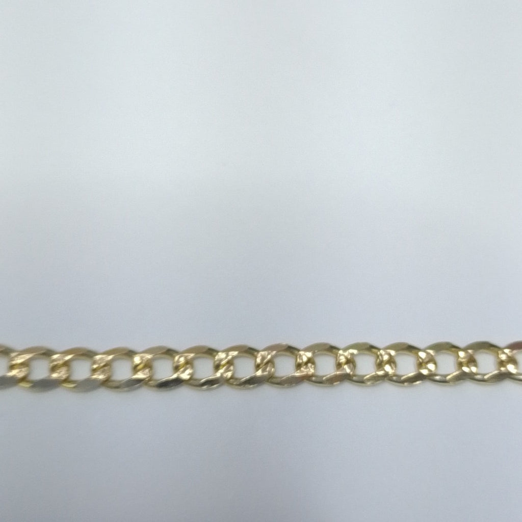 PULSERAS BARBADA ORO 14K 18 CM 4.7 GR (NUEVO)