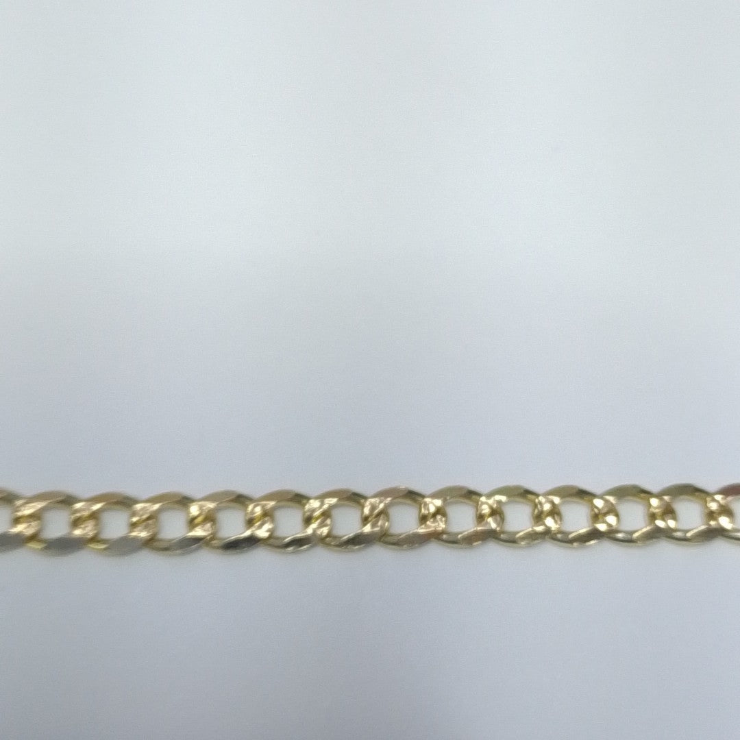 PULSERAS BARBADA ORO 14K 18 CM 4.7 GR (NUEVO)