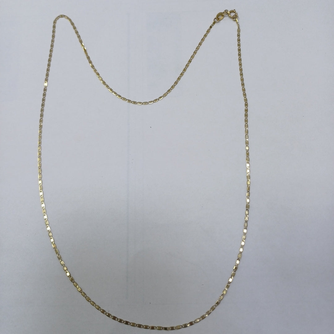 CADENA ORO 14 K 1,80 GRMS (SEMINUEVO)