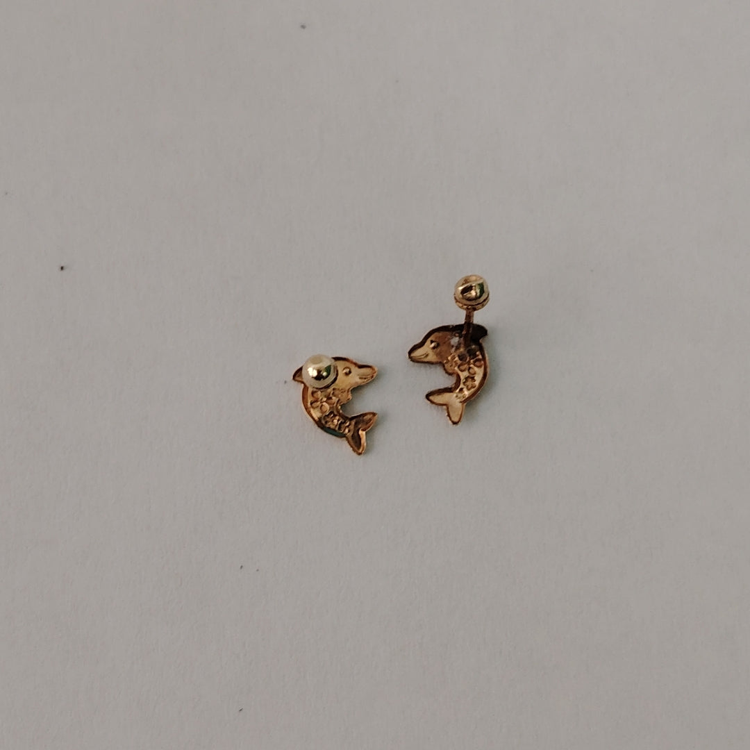 BROQUELES PAR ORO 10 K 0,20 GRMS (SEMINUEVO)