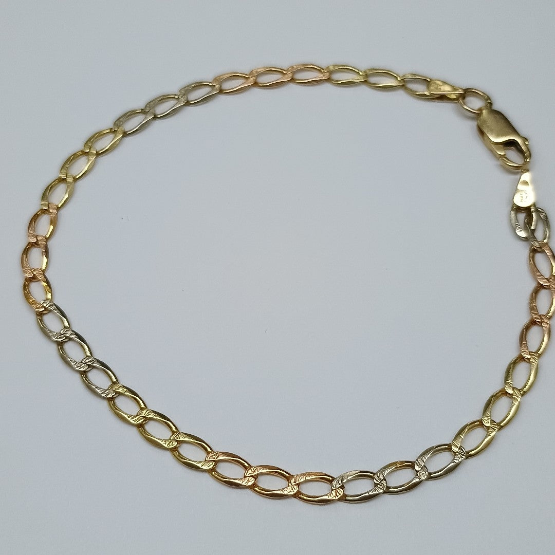 PULSERA ORO 14 K 4.3 GRMS (SEMINUEVO)