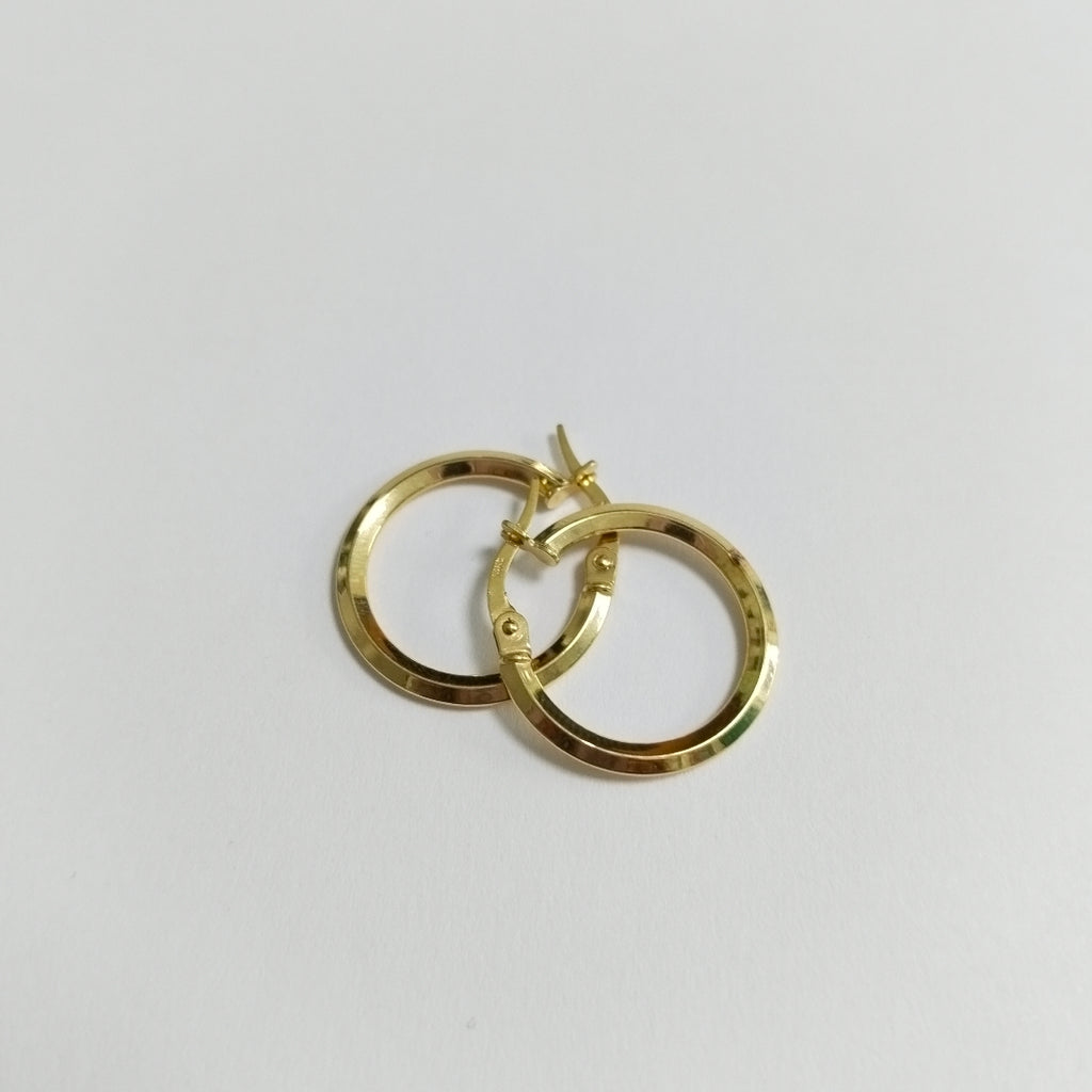 ARRACADAS PAR ORO 14 K 1 GRMS (SEMINUEVO)