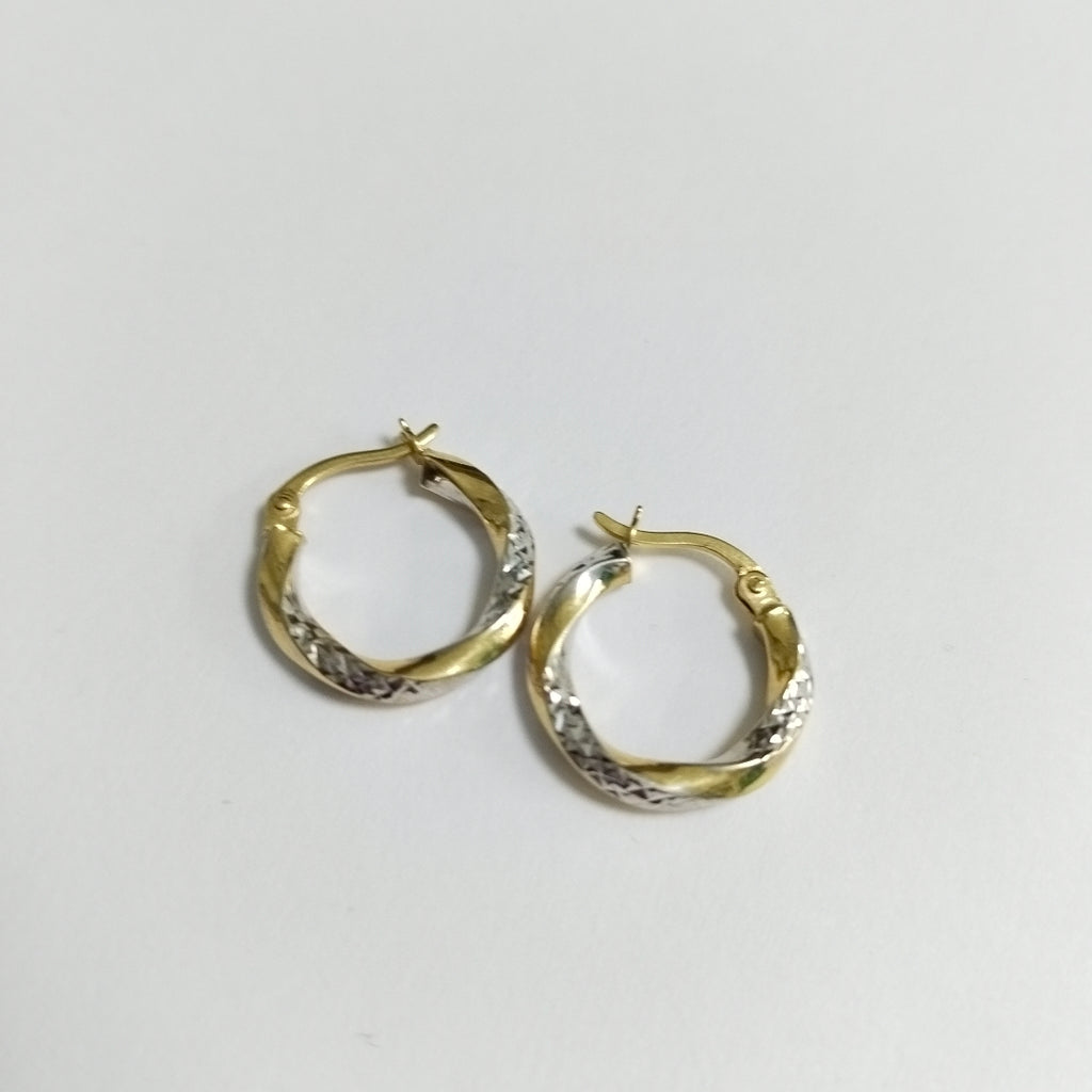 ARETES PAR ORO 14 K 1.5 GRMS (SEMINUEVO)