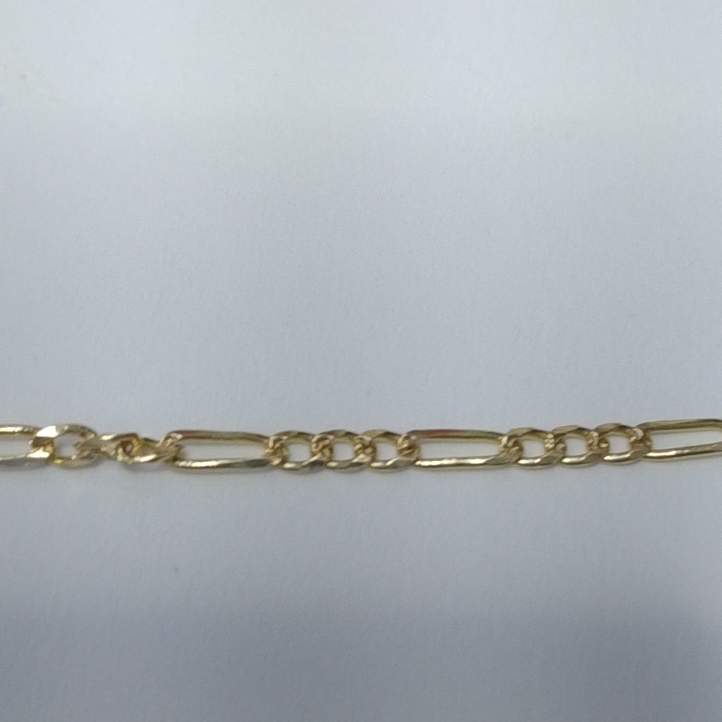CADENAS 3X1 ORO 14K 55 CM 3.7 GR (NUEVO)