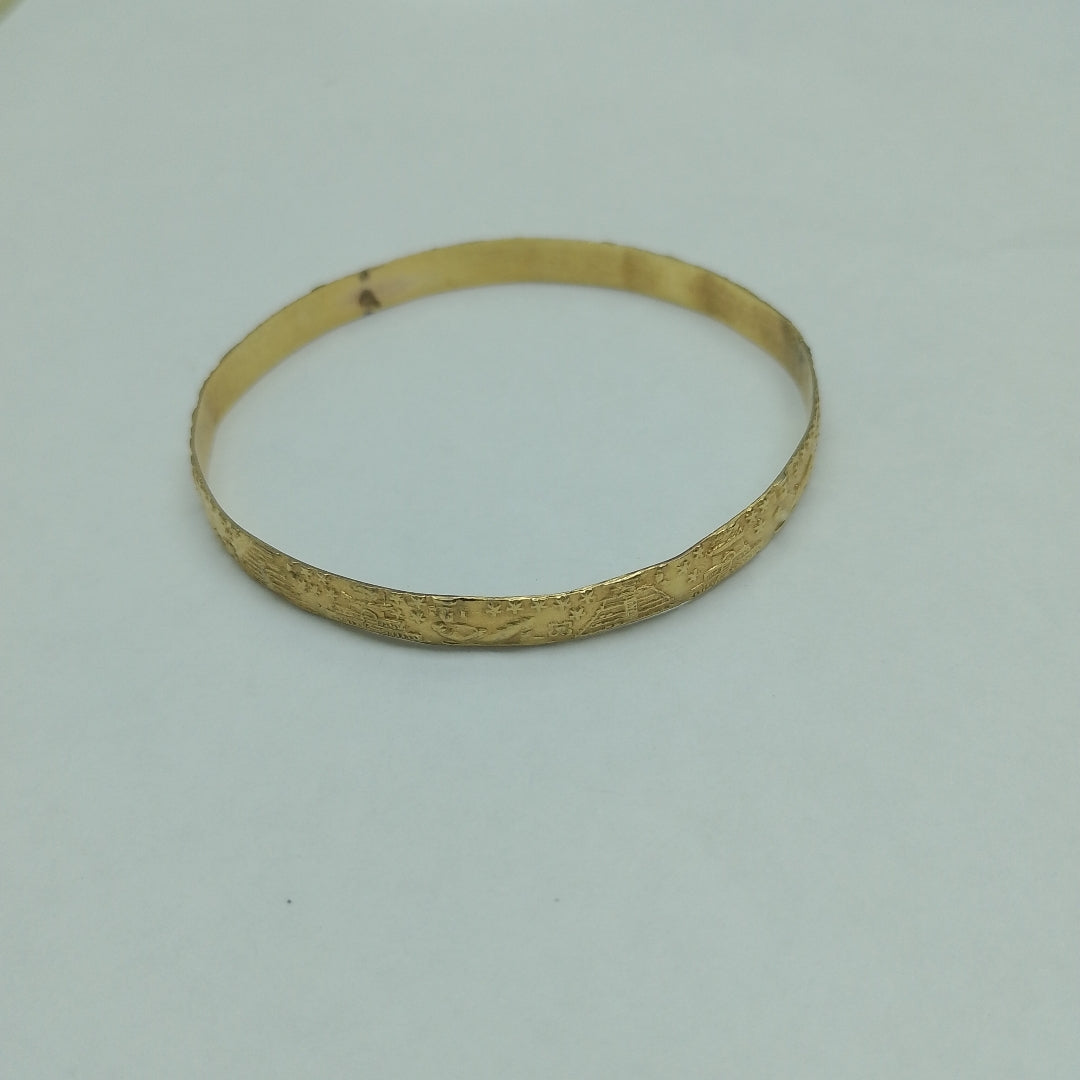 PULSERA RIGIDA ORO 8 K 11.1 GRMS (SEMINUEVO)