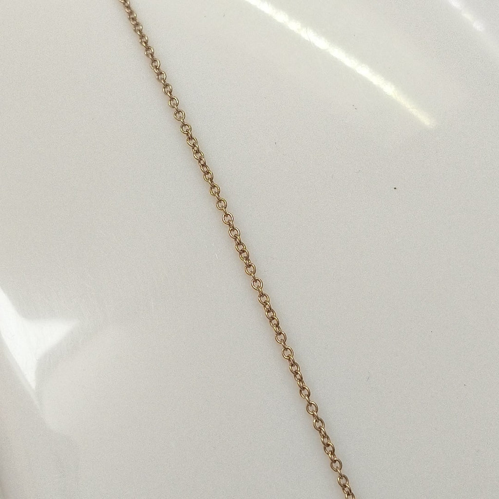 CADENA, DIJE ORO 18 K 3.2 GRMS (SEMINUEVO)
