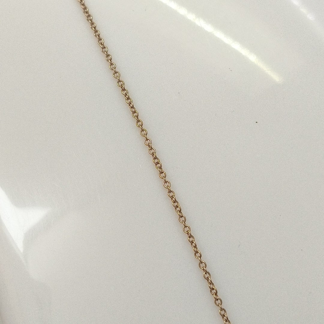 CADENA, DIJE ORO 18 K 3.2 GRMS (SEMINUEVO)