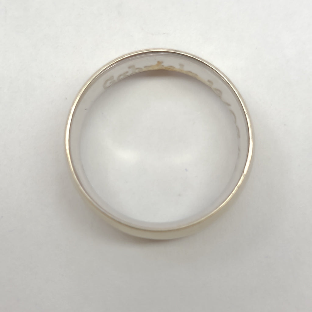 ARGOLLA ORO 14 K 3.5 GRMS (SEMINUEVO)