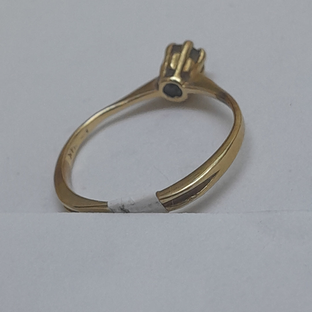 SOLITARIO ORO 14 K 1,60 GRMS (SEMINUEVO)