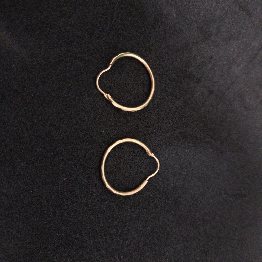 ARRACADAS PAR ORO 10 K 1.5 GRMS (SEMINUEVO)