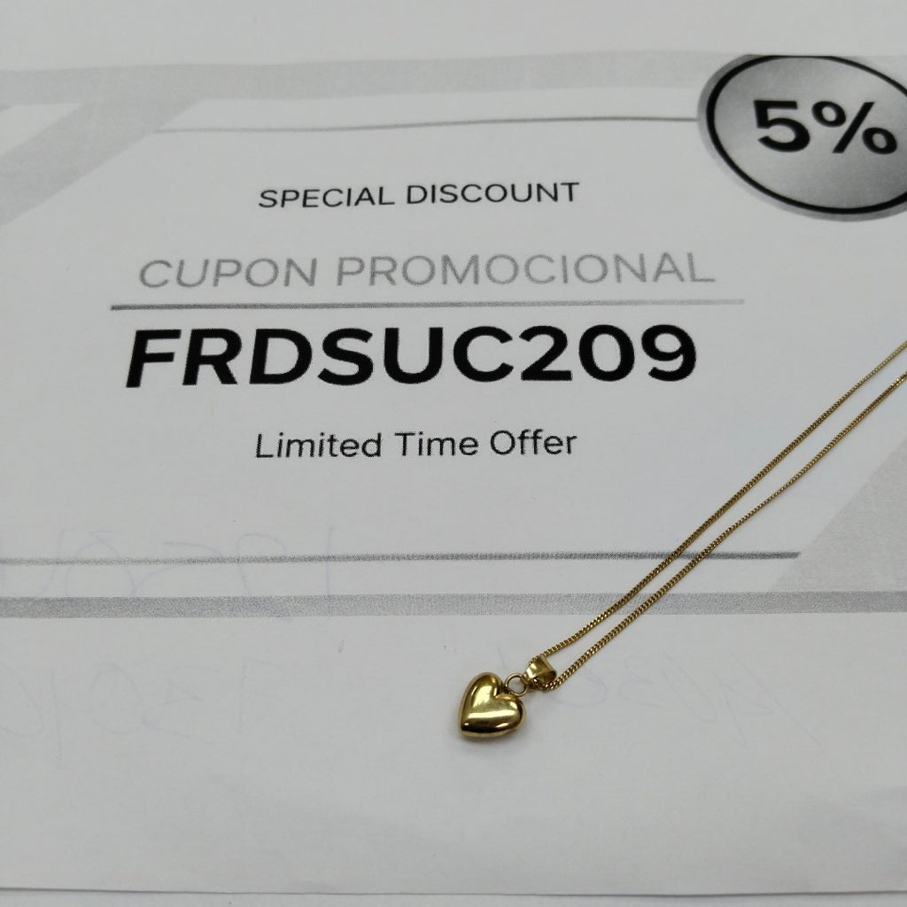 CADENA, DIJE ORO 10 K 2.3 GRMS (SEMINUEVO)