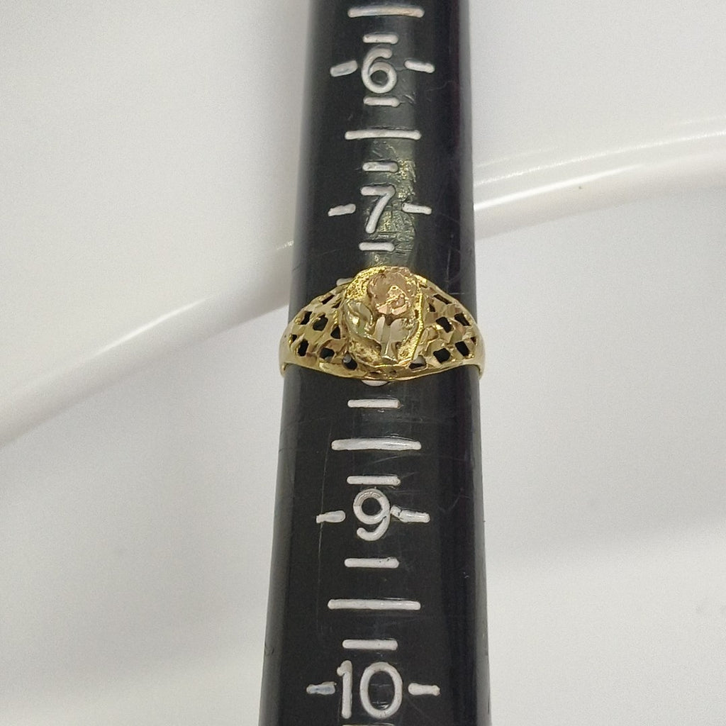 ANILLO ORO 14 K 2,00 GRMS (SEMINUEVO)