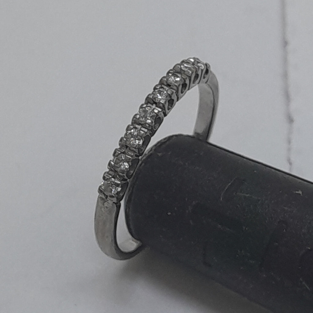 ANILLITO ORO BLANCO 14 K 1.9 GRMS (SEMINUEVO)