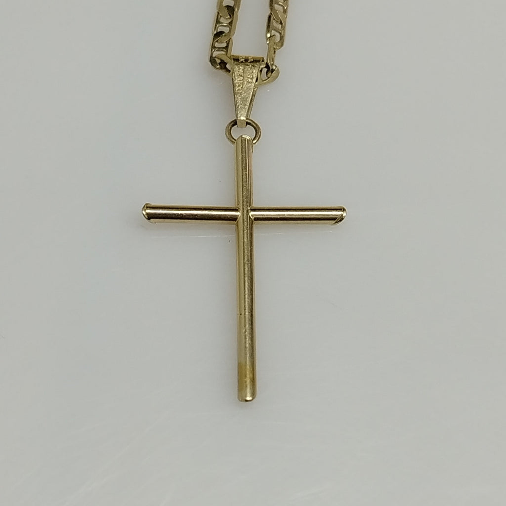 CADENA, DIJE ORO 14 K 8 GRMS (SEMINUEVO)