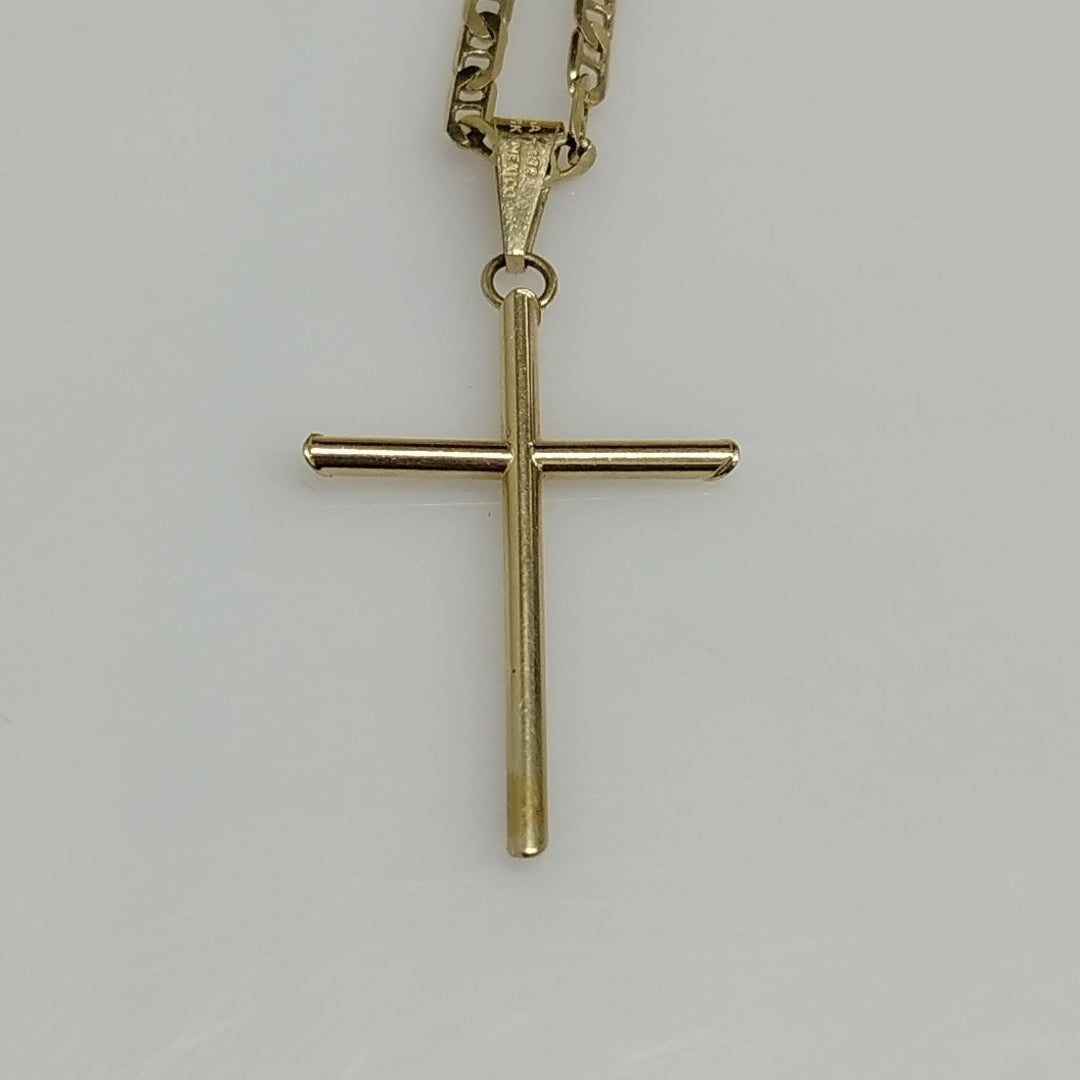 CADENA, DIJE ORO 14 K 8 GRMS (SEMINUEVO)