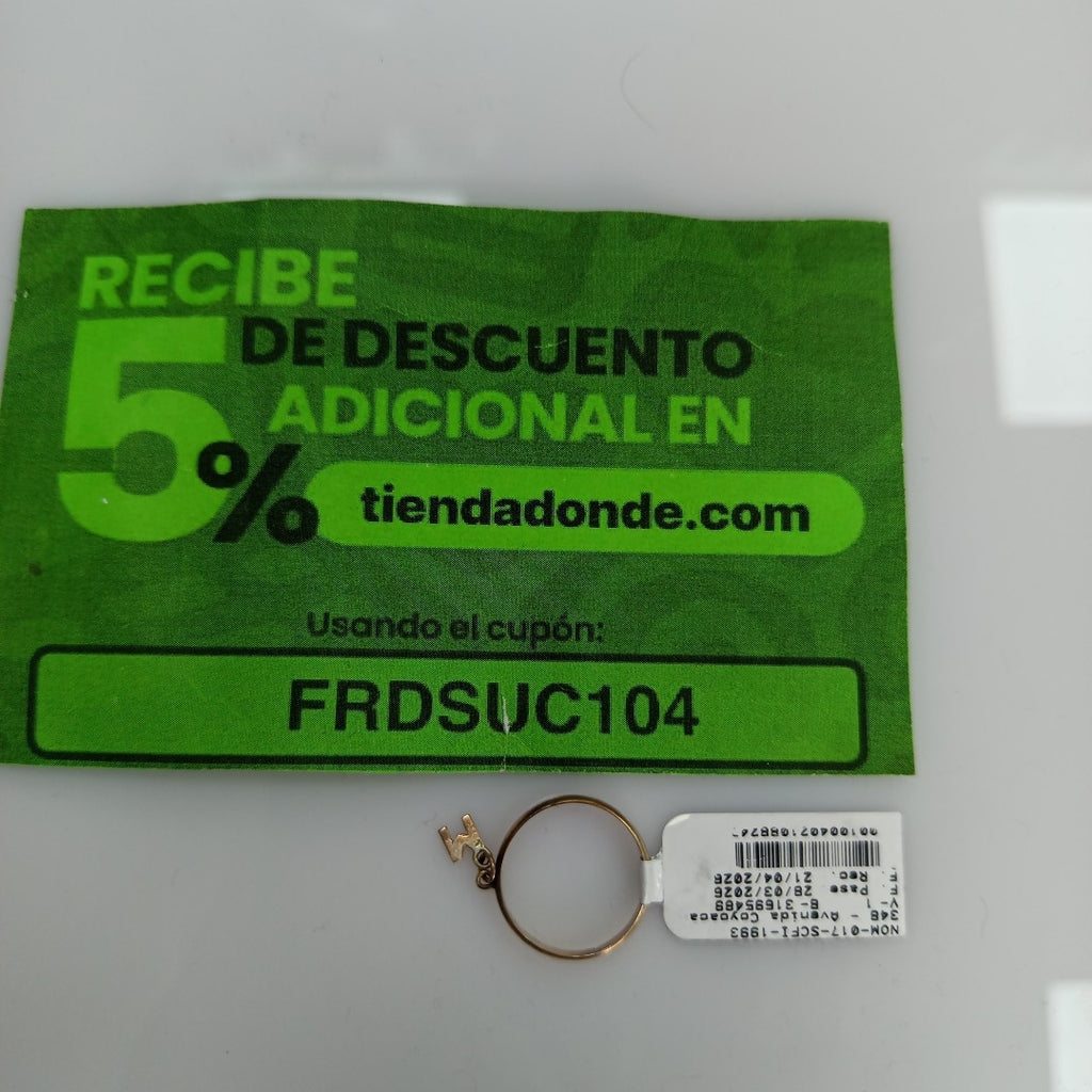 ANILLITO ORO 10 K 1.5 GRMS (SEMINUEVO)
