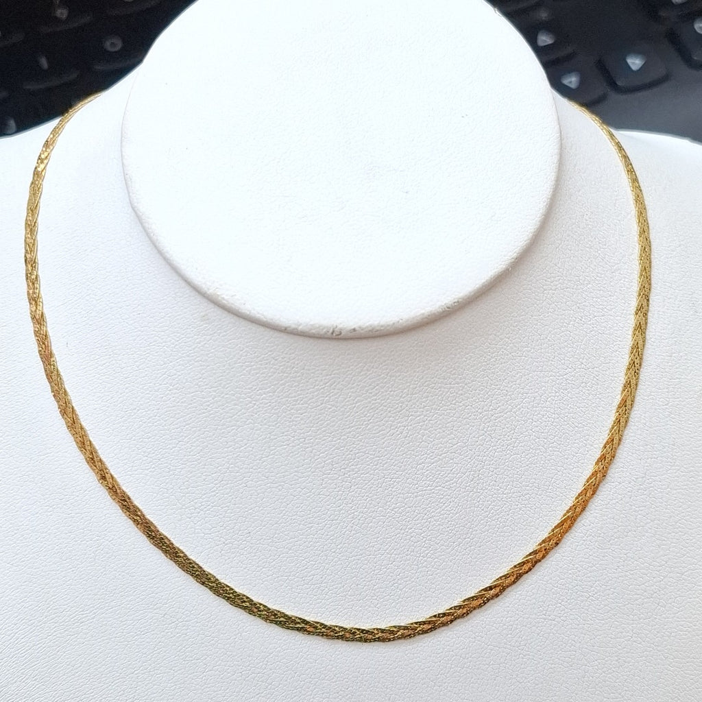 GARGANTILLA ORO 14 K 4.3 GRMS (SEMINUEVO)