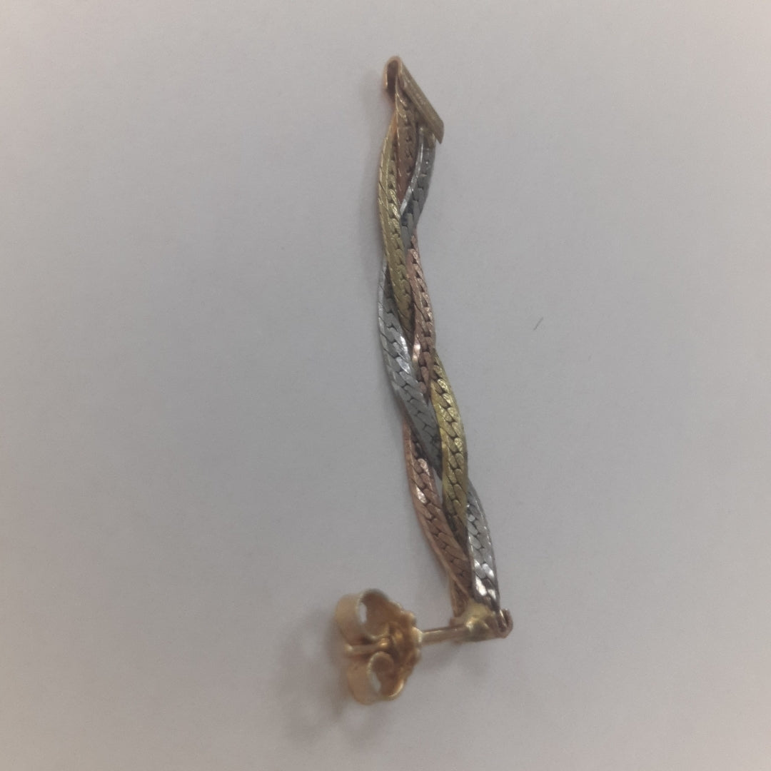 BROQUELES PAR ORO 14 K 1.3 GRMS (SEMINUEVO)