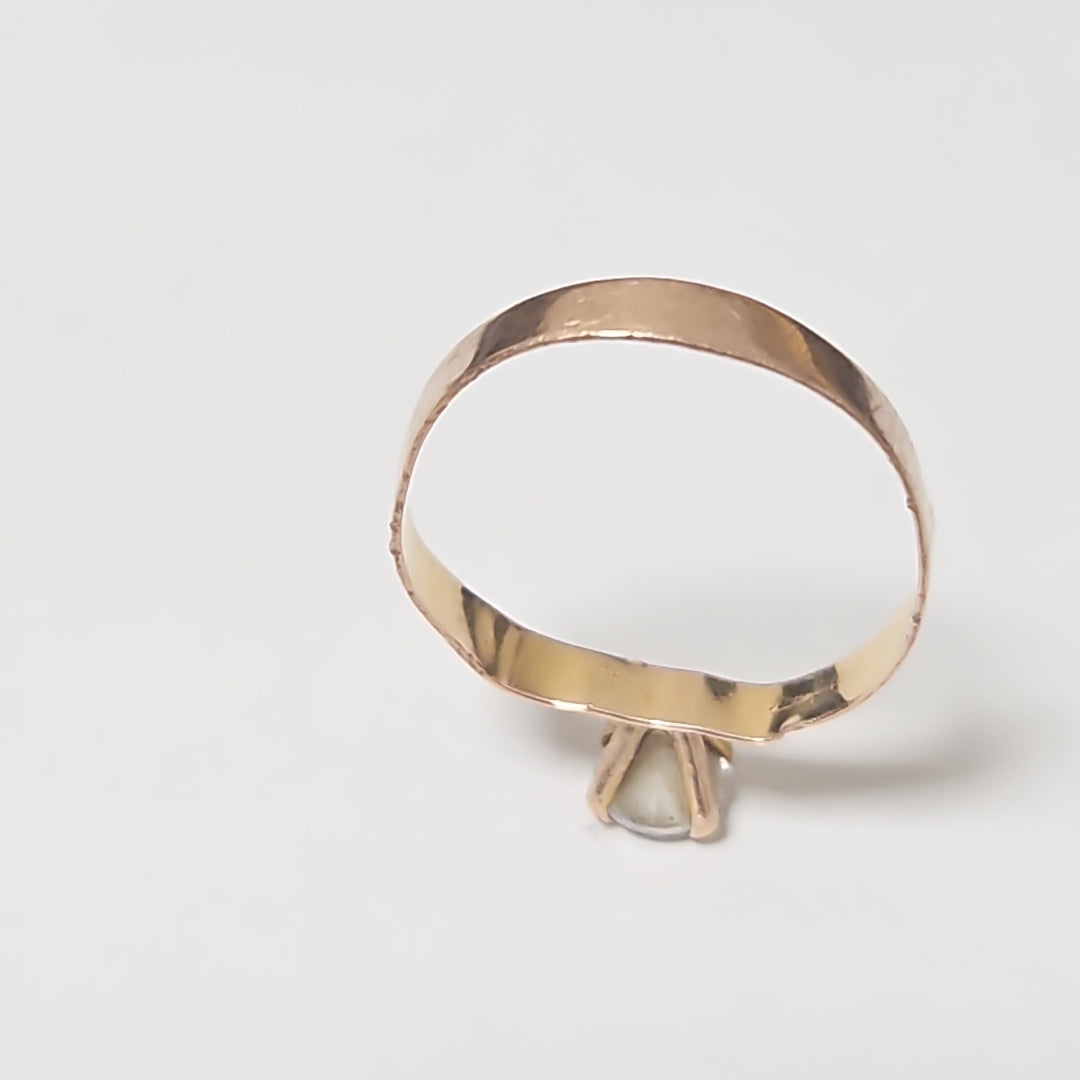 ANILLO ORO 10 K 1,20 GRMS (SEMINUEVO)