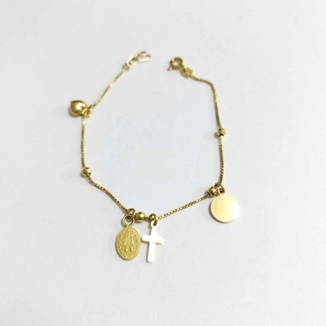 PULSERA ORO 14 K 3.1 GRMS (SEMINUEVO)