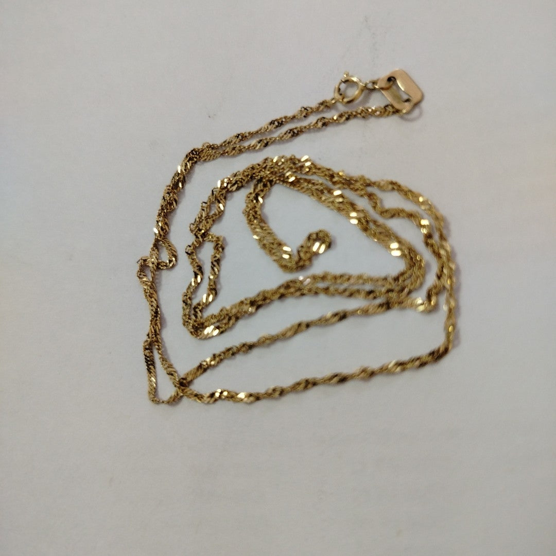CADENA ORO 14 K 1.3 GRMS (SEMINUEVO)