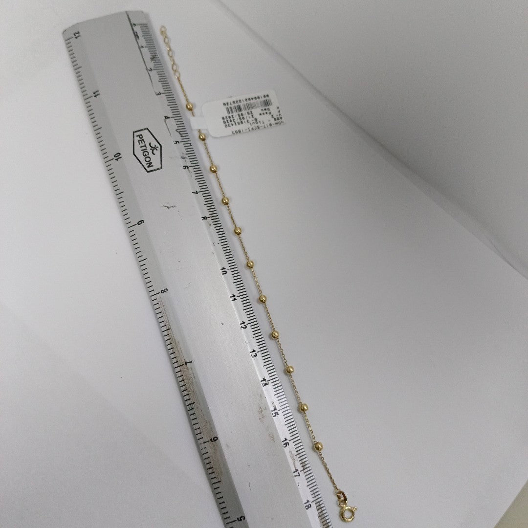 PULSERA ORO 14 K 1.3 GRMS (SEMINUEVO)