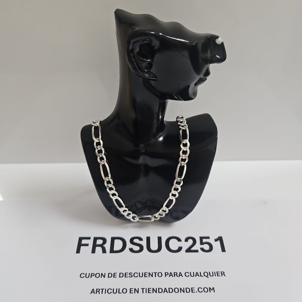 CADENA TEJIDO 3X1 PLATA .925 60 CM 17.5 GR (NUEVO)