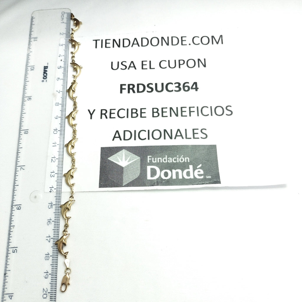 PULSERA ORO 14 K 4,60 GRMS (SEMINUEVO)