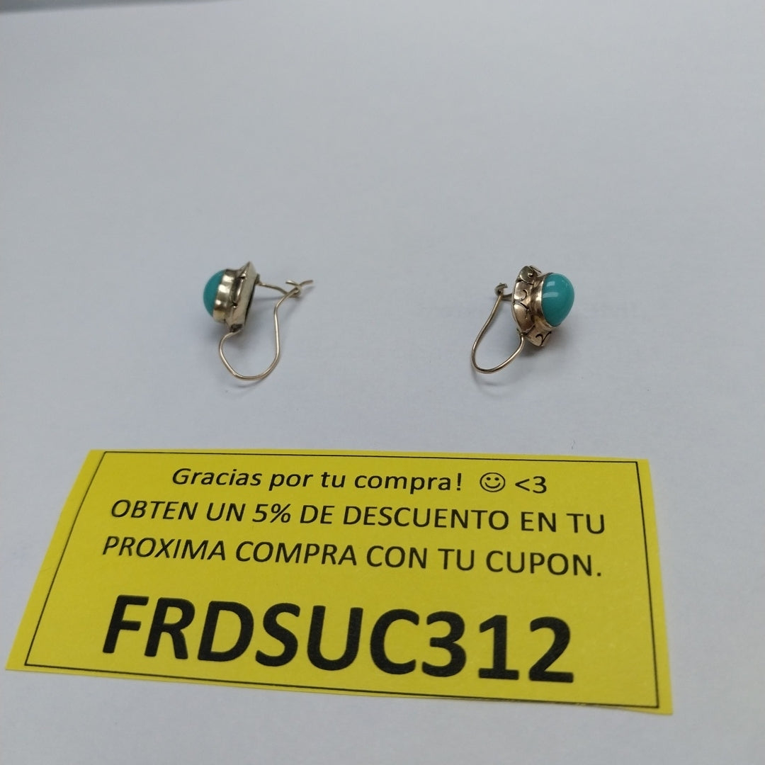 ARETES PAR ORO 10 K 1.6 GRMS (SEMINUEVO)