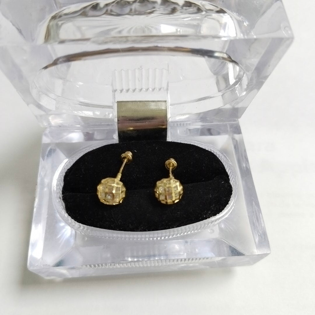 BROQUELES PAR ORO 14 K 1,80 GRMS (SEMINUEVO)