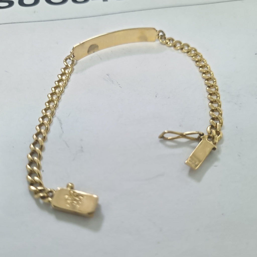 ESCLAVA ORO 14 K 8.3 GRMS (SEMINUEVO)