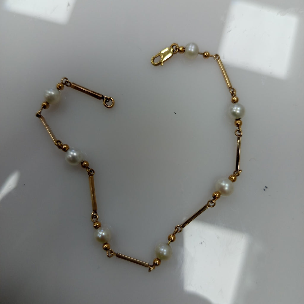 PULSERA ORO 14 K 3.7 GRMS (SEMINUEVO)