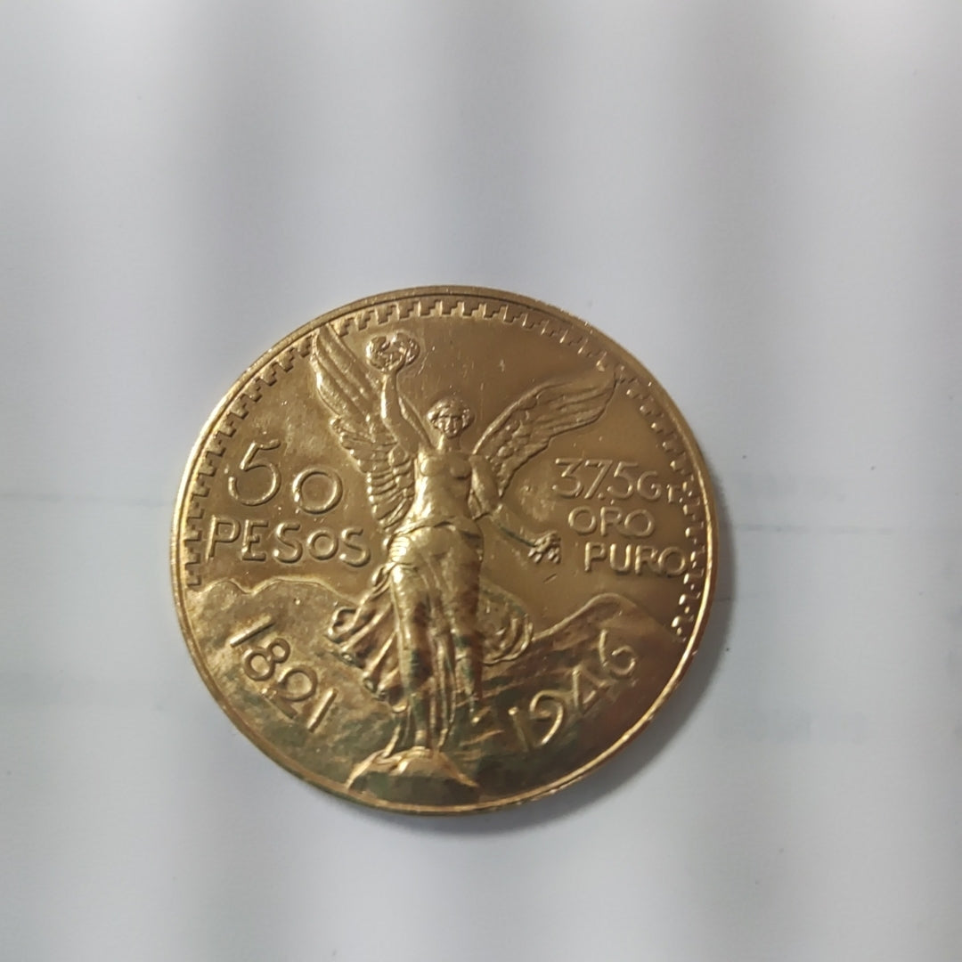 K1 41.6 GRMS 21 K IDENTIFICACIÓN MONEDA NOMINATIVA MONEDAS PESOS 50 PESO (SEMINUEVO)