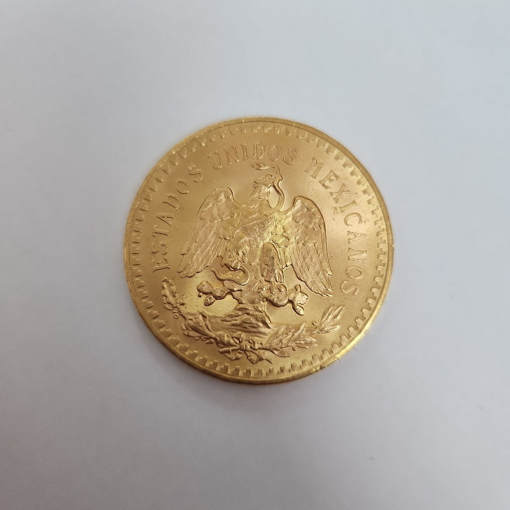 K1 41,60 GRMS 21 K IDENTIFICACIÓN MONEDA NOMINATIVA MONEDAS PESOS 50 PESOS (SEMINUEVO)