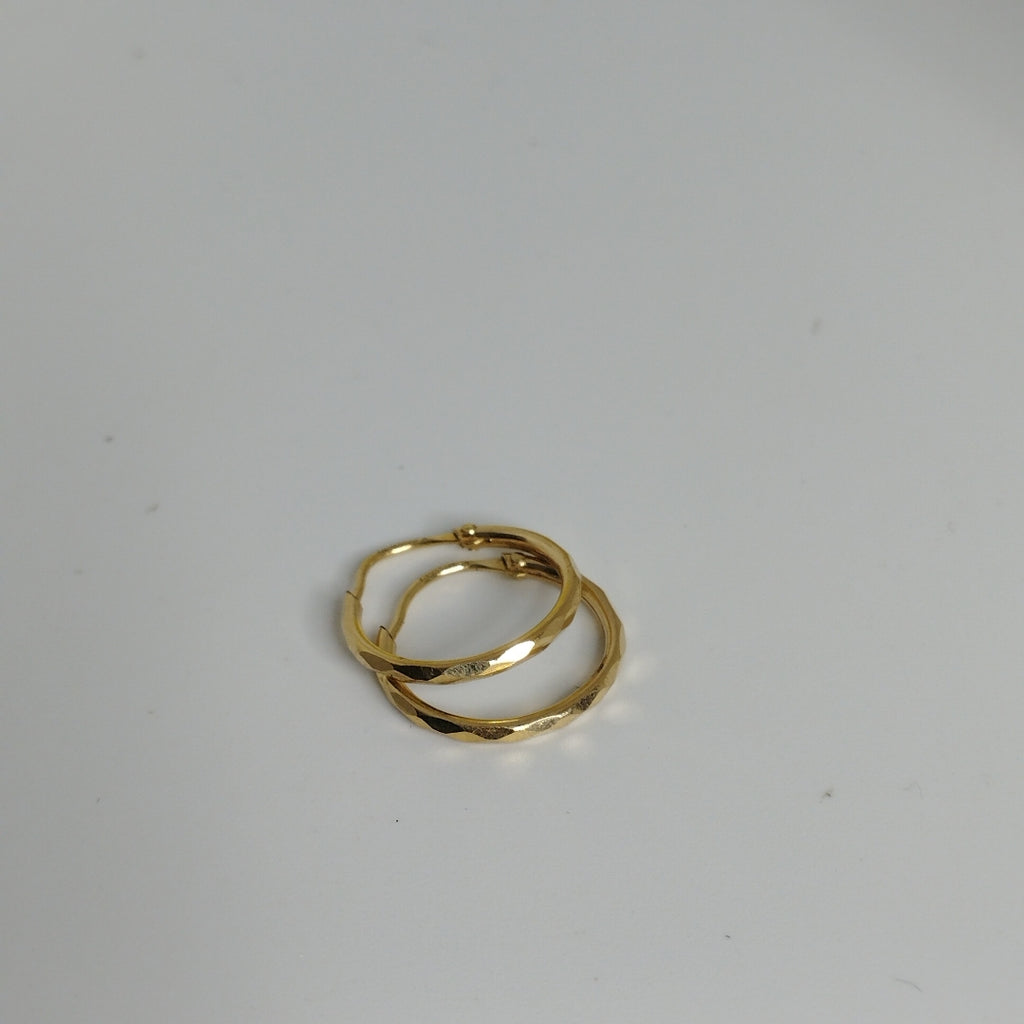 ARRACADAS PAR ORO 14 K 1 GRMS (SEMINUEVO)