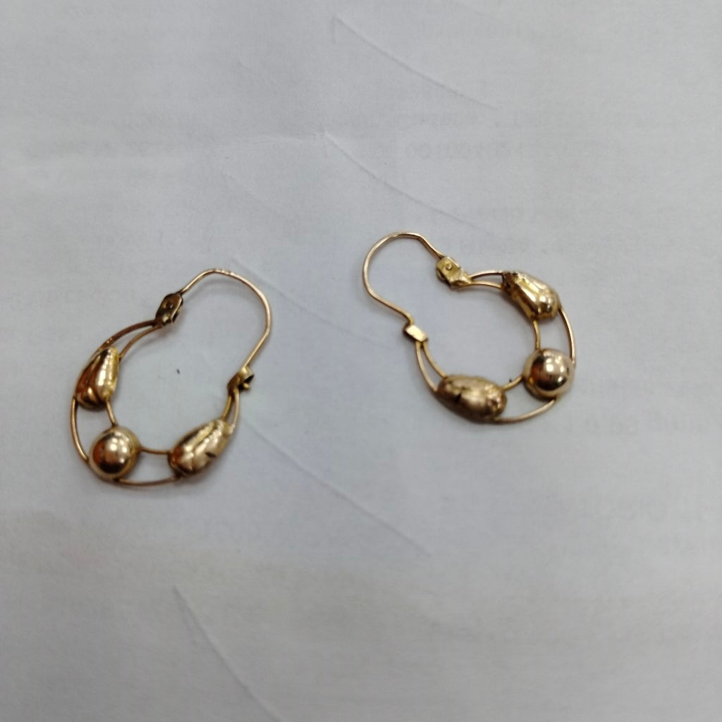 ARRACADAS PAR ORO 10 K 0,90 GRMS (SEMINUEVO)