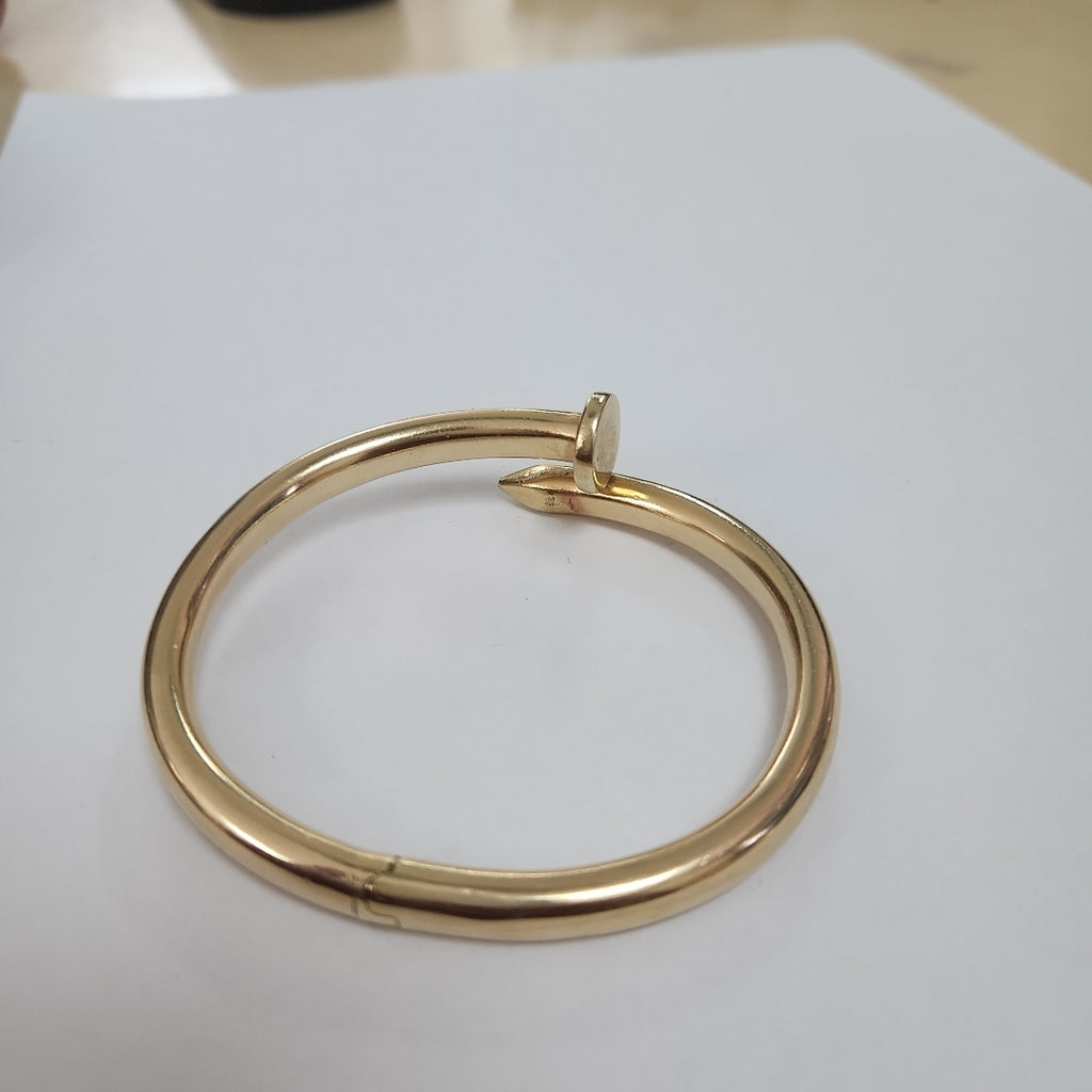 PULSERA RIGIDA ORO 14 K 24 GRMS (SEMINUEVO)