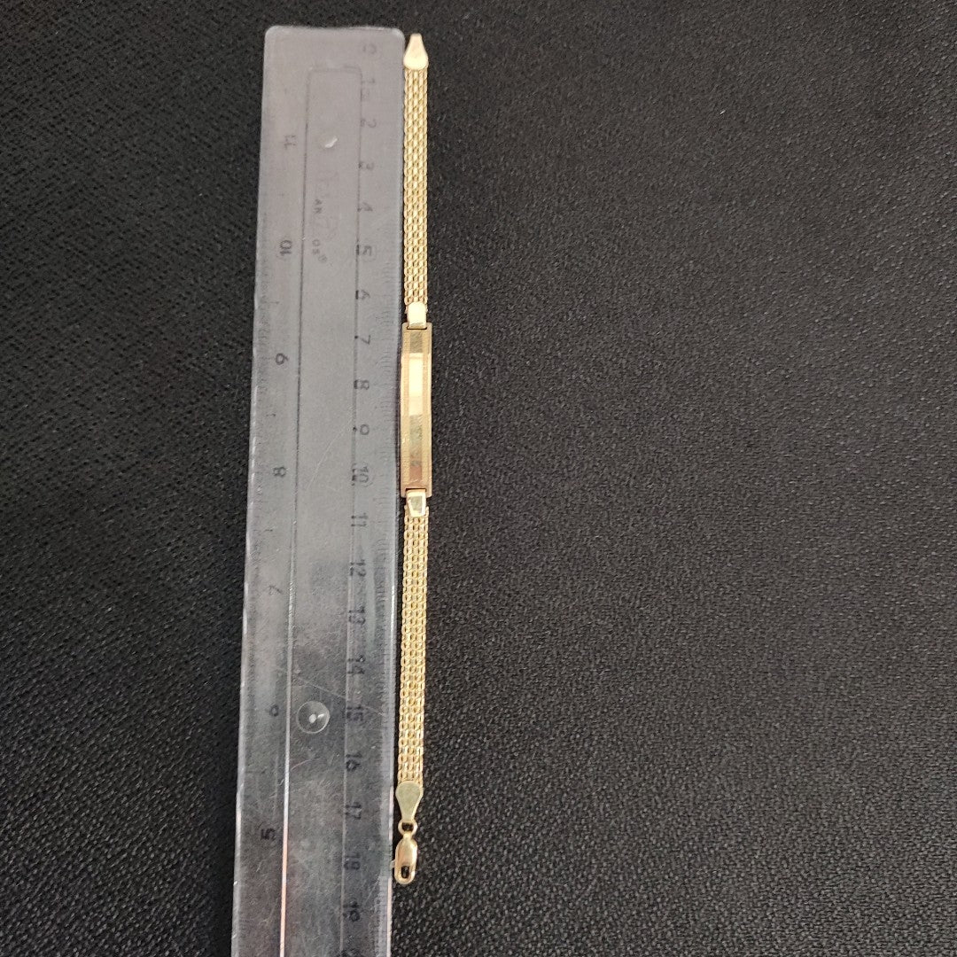ESCLAVA ORO 10 K 4.9 GRMS (SEMINUEVO)