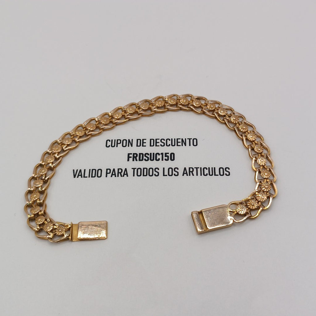 PULSERA ORO 10 K 8.3 GRMS (SEMINUEVO)