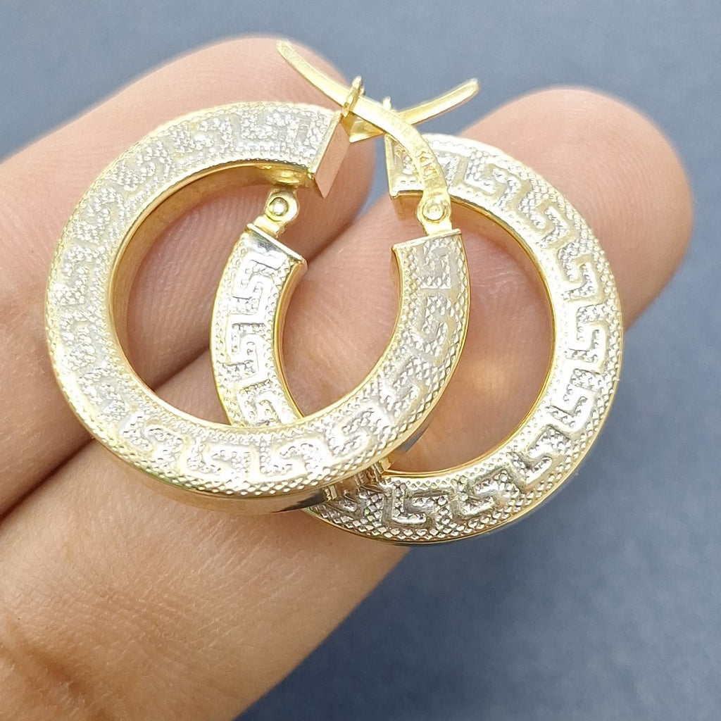 ARRACADAS PAR ORO 14 K 4.2 GRMS (SEMINUEVO)