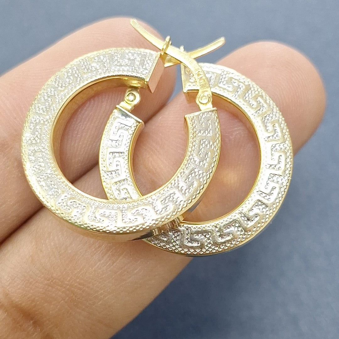 ARRACADAS PAR ORO 14 K 4.2 GRMS (SEMINUEVO)