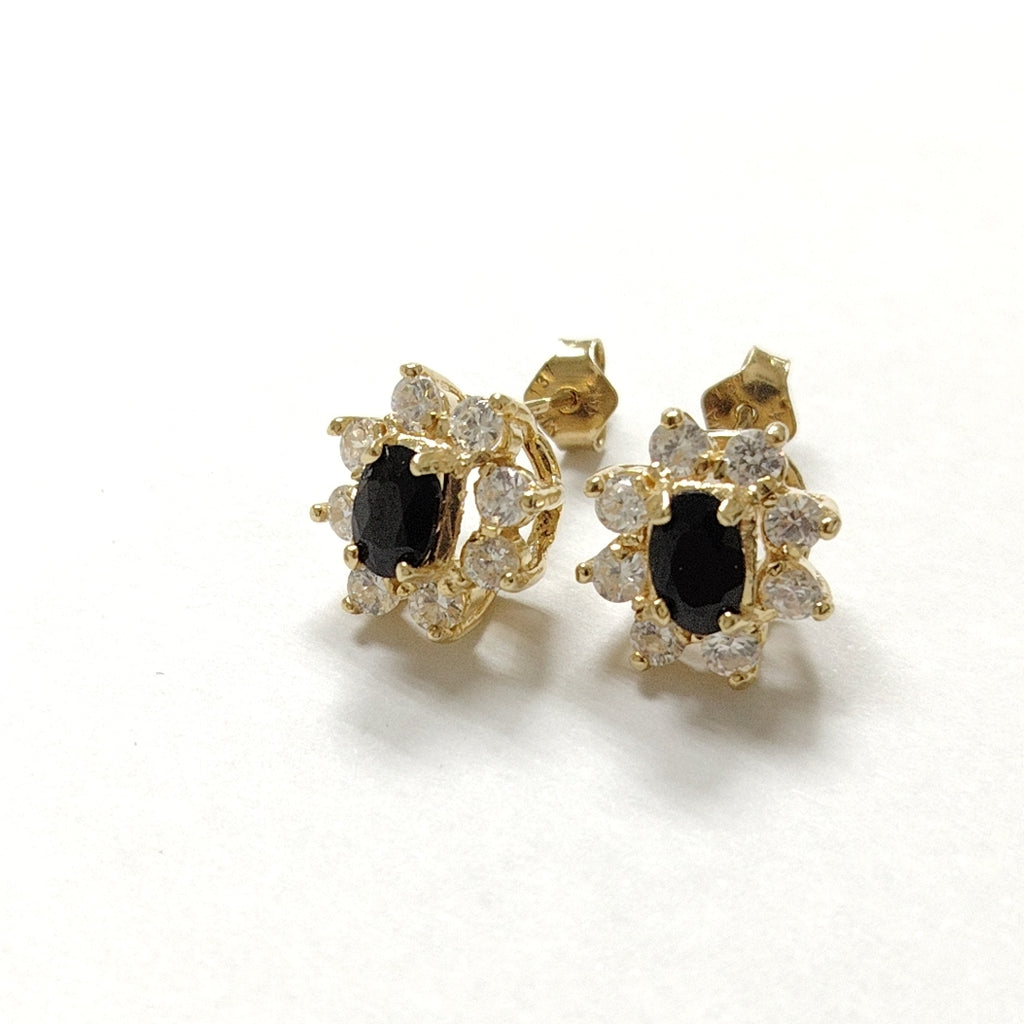 ARETES PAR ORO 14 K 4,10 GRMS (SEMINUEVO)