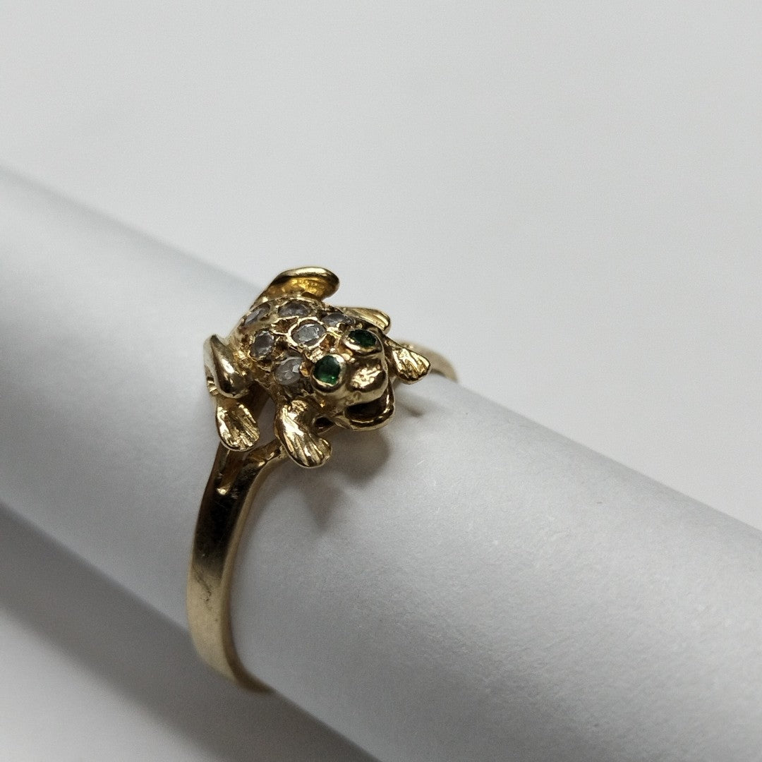 ANILLO ORO 14 K 2.6 GRMS (SEMINUEVO)