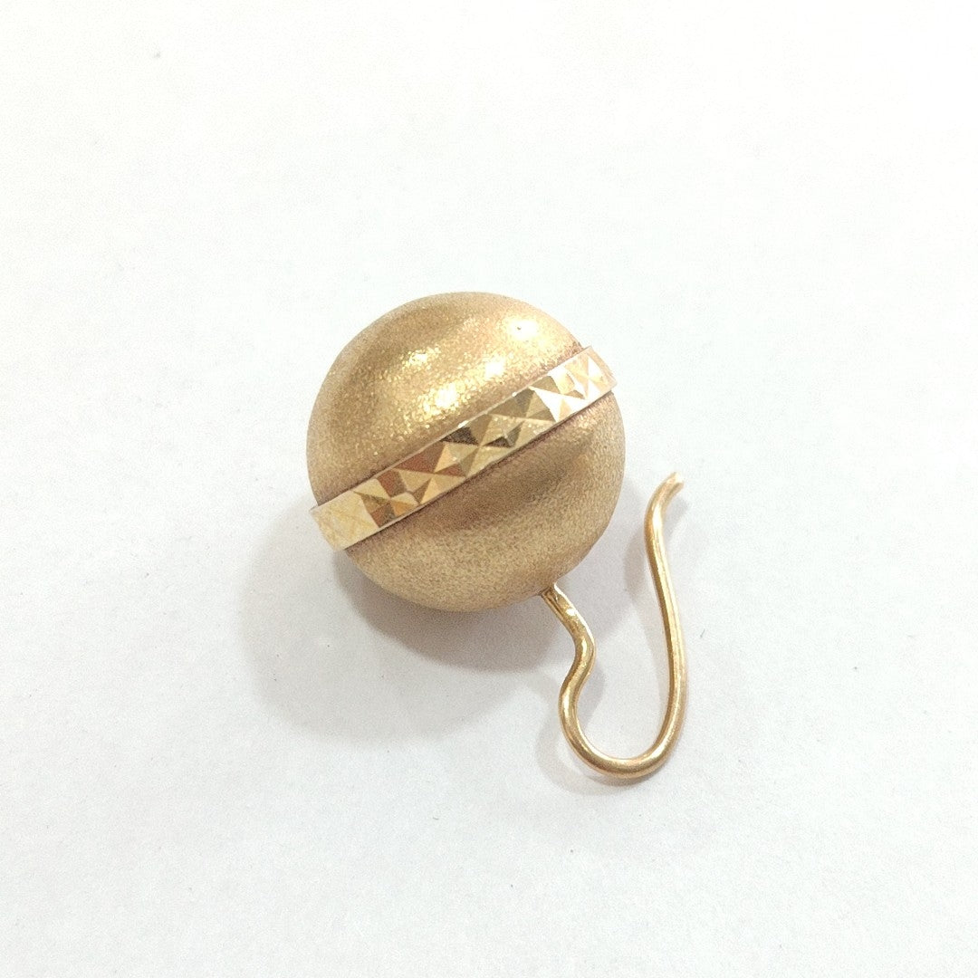 ARETES PAR ORO 14 K 6,10 GRMS (SEMINUEVO)