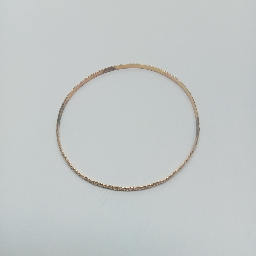 PULSERA RIGIDA ORO 10 K 4,90 GRMS (SEMINUEVO)