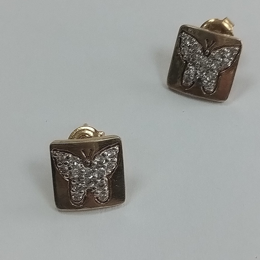 ARETES PAR ORO 14 K 3,10 GRMS (SEMINUEVO)