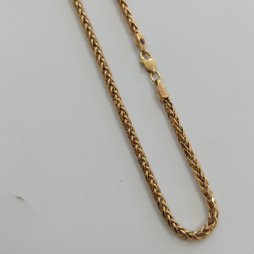 CADENA ORO 14 K 6.3 GRMS (SEMINUEVO)