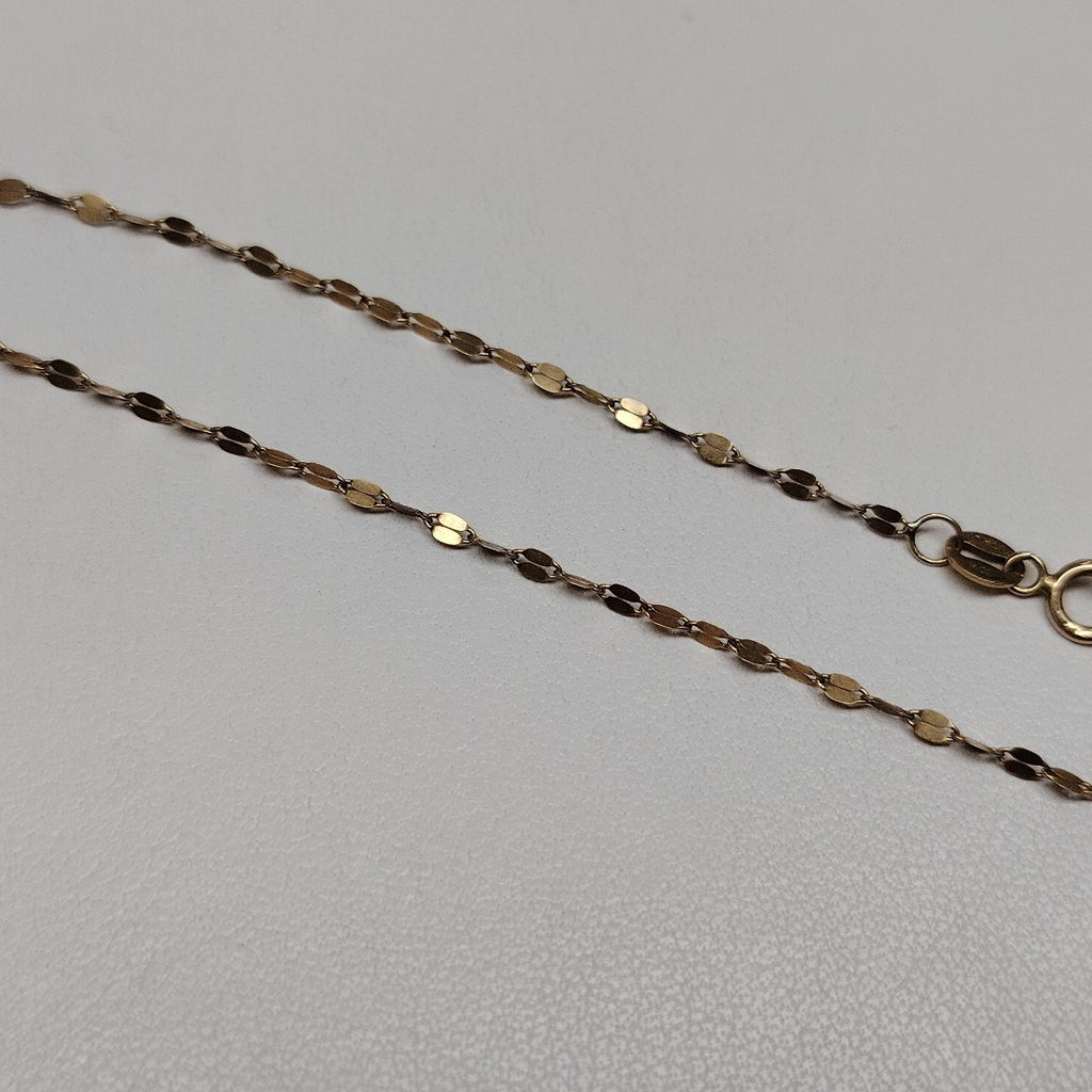 CADENA, DIJE ORO 10 K 1.8 GRMS (SEMINUEVO)